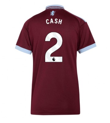 Aston Villa Matty Cash #2 Hjemmebanetrøje Dame 2026-27 Kortærmet